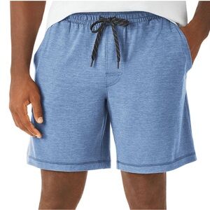Men's Blue Shorts members mark size XL with pockets blue
